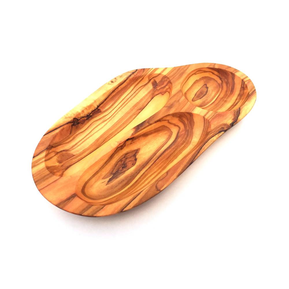 3-Fächer-Servierschale SnackTrio