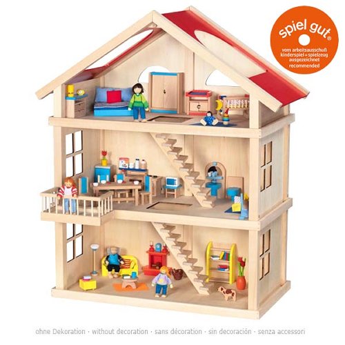 Puppenhaus mit 3 Etagen