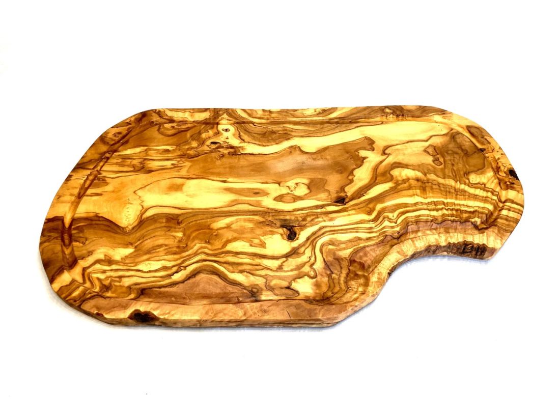 Servier-/Tranchierbrett mit Saftrille