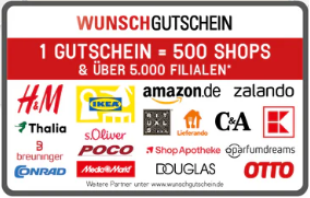 15 € Wunschgutschein